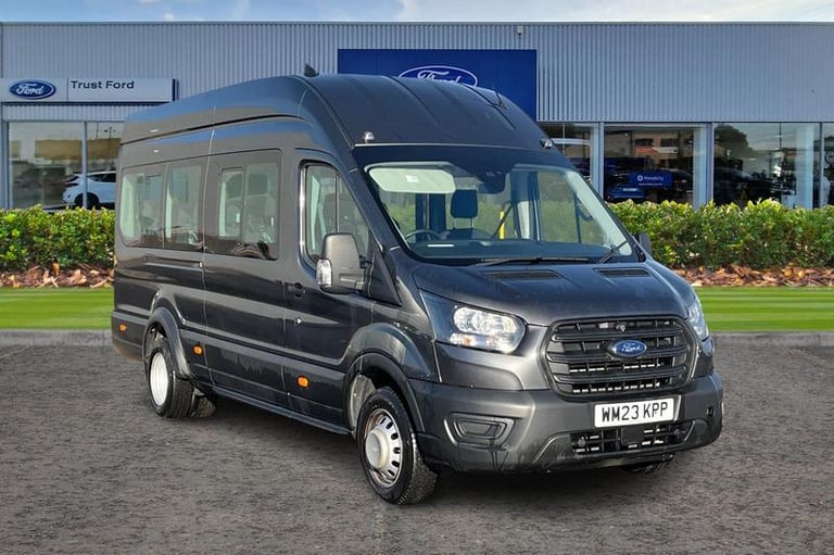 2023 Ford Transit 460 Leader AUTO L4 H3 ELWB High Roof 17 Seat Minibus RWD 2.0 EcoBlue 165ps, Min...