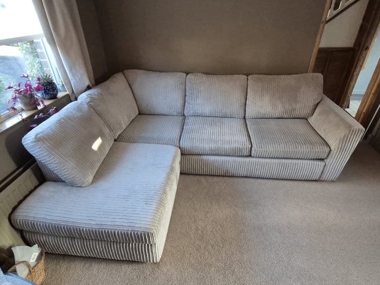 Grey Heydon DFS Corner Sofa