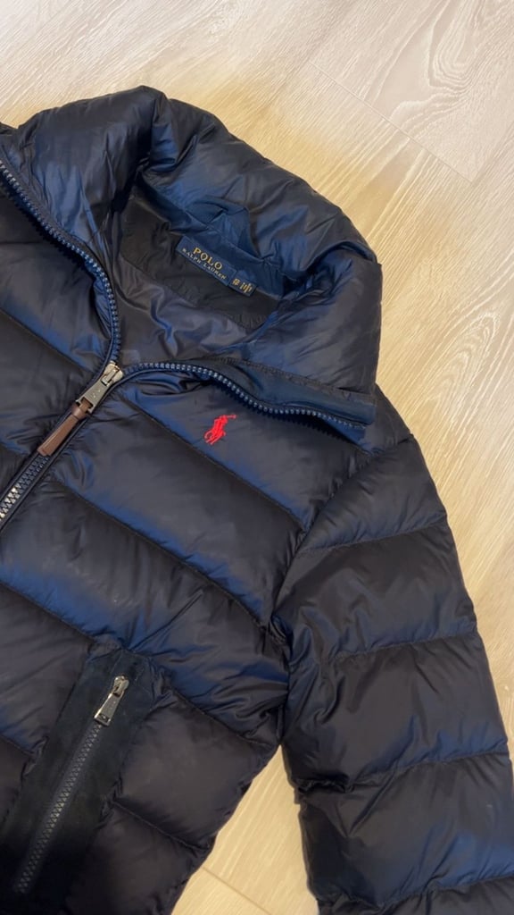 Ralph Lauren Womens Black Puffer Jacket