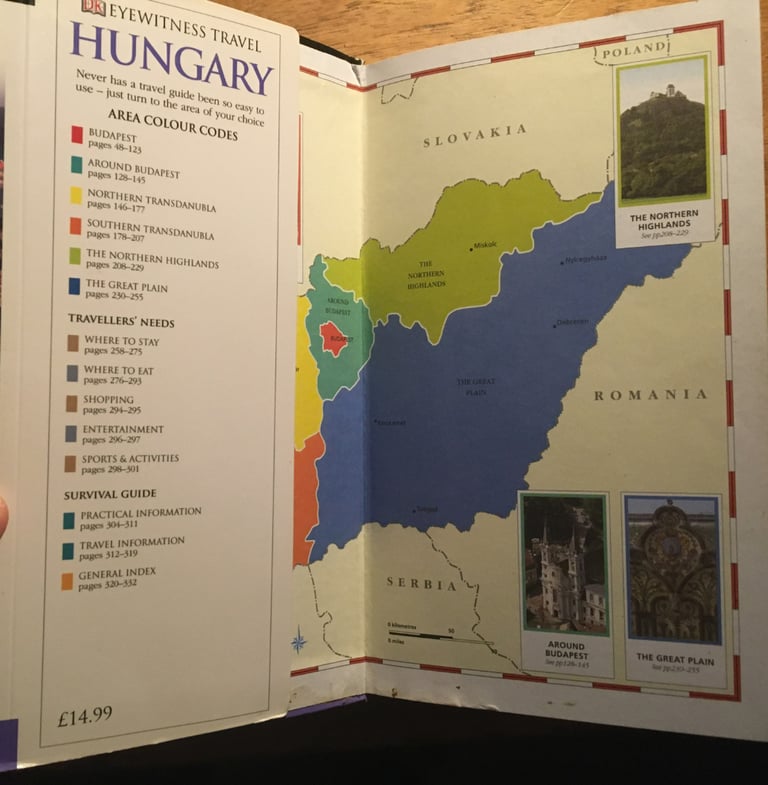 DK Eyewitness Travel Hungary and or San Francisco £2.50 Each