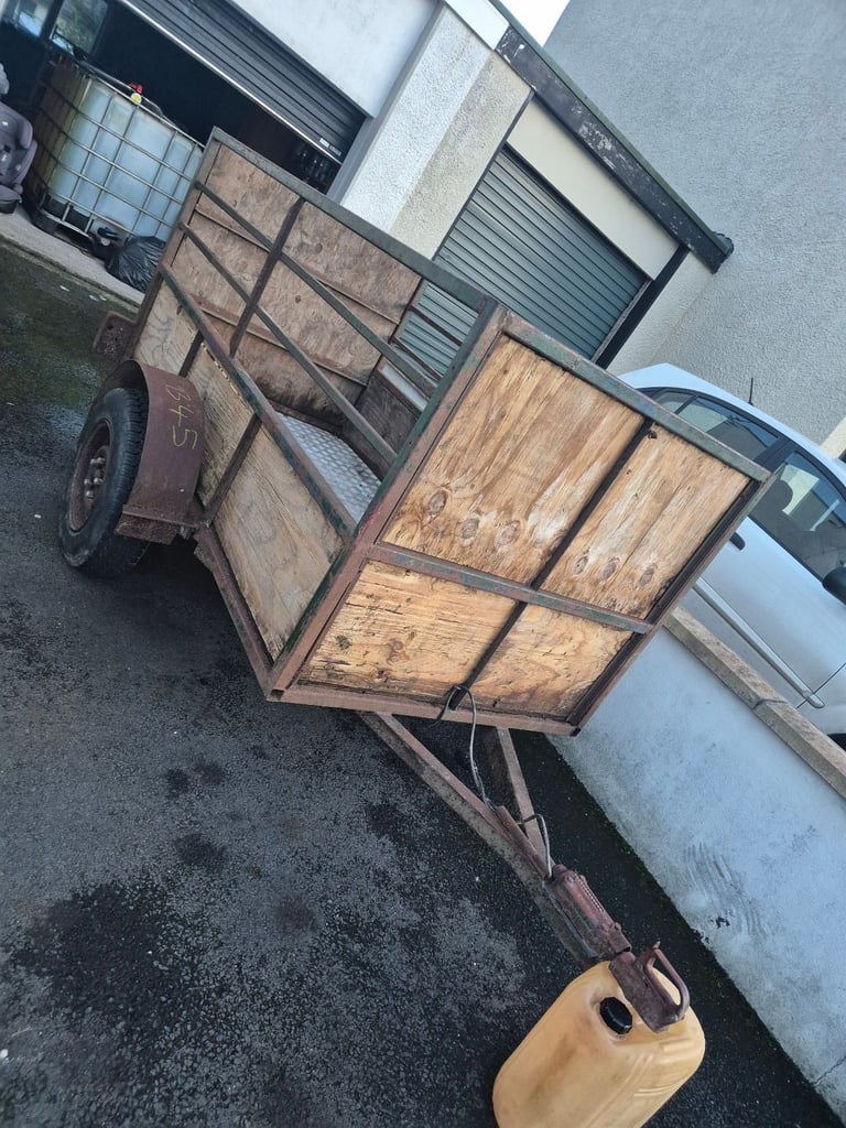7x4 sheep car trailer