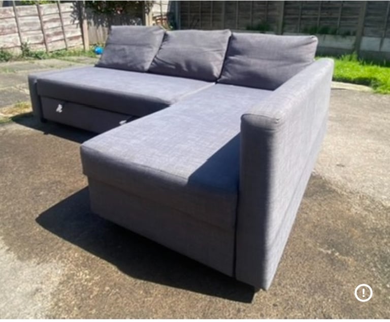Grey IKEA FRIHETEN Corner Sofa Bed FREE DELIVERY AVAILABLE MCR