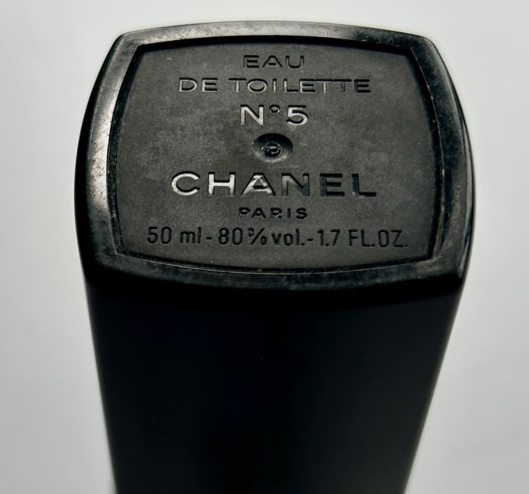Chanel No 5 vintage Eau de Cologne half full 