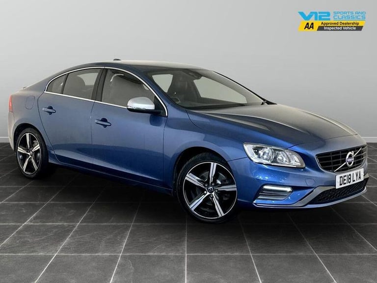 2018 Volvo S60 2.0 D4 R-Design Nav Euro 6 (s/s) 4dr Manual Saloon Diesel Manual
