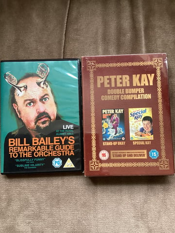 DVD, Bill Bailey and Peter Kay | in Fishponds, Bristol | Gumtree