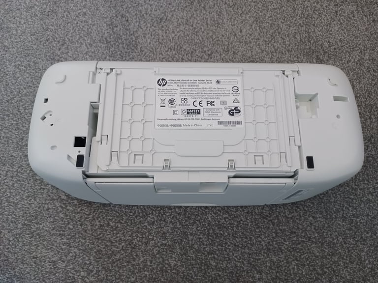 HP DeskJet 3721 All-in-one printer with new substitute ink