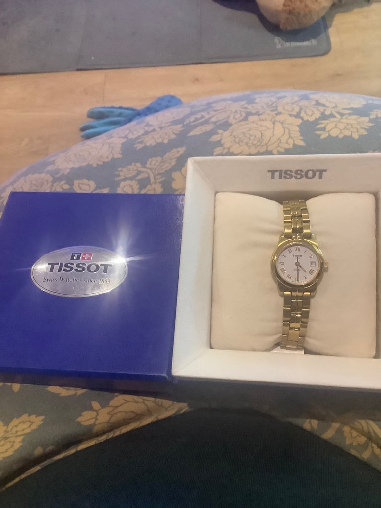 Ladies gold plated Tissot watch