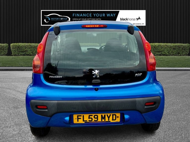 2009 59 PEUGEOT 107 1.0 12V VERVE HATCHBACK 3DR PETROL MANUAL EURO 4 (68 PS) - Image 8