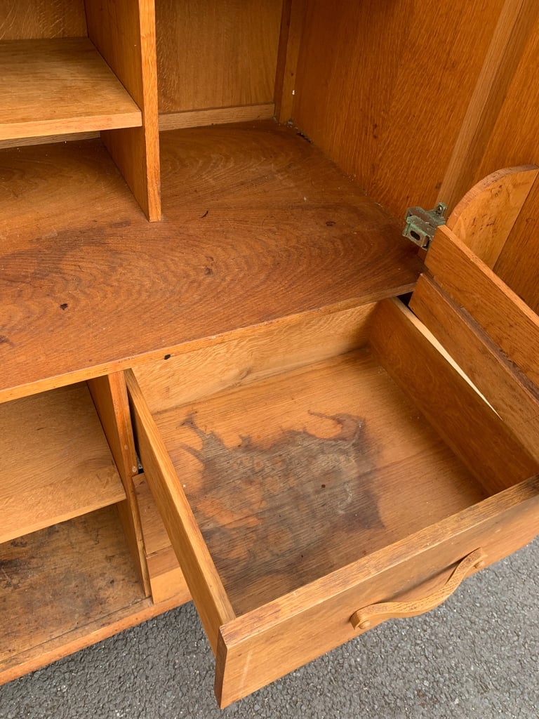 Marks & Spencer Oak Freestanding large Larder Pantry cupboard with drawers