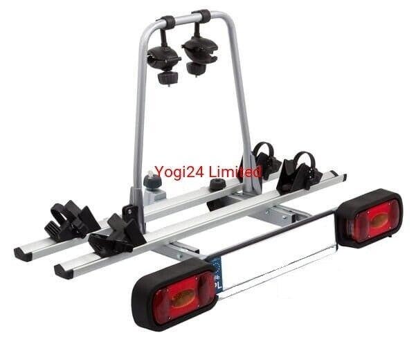 New GIRO for 2 E-Bikes Rack Carrier / Cycle  for 2 bikes w. Tilting - on Towbar