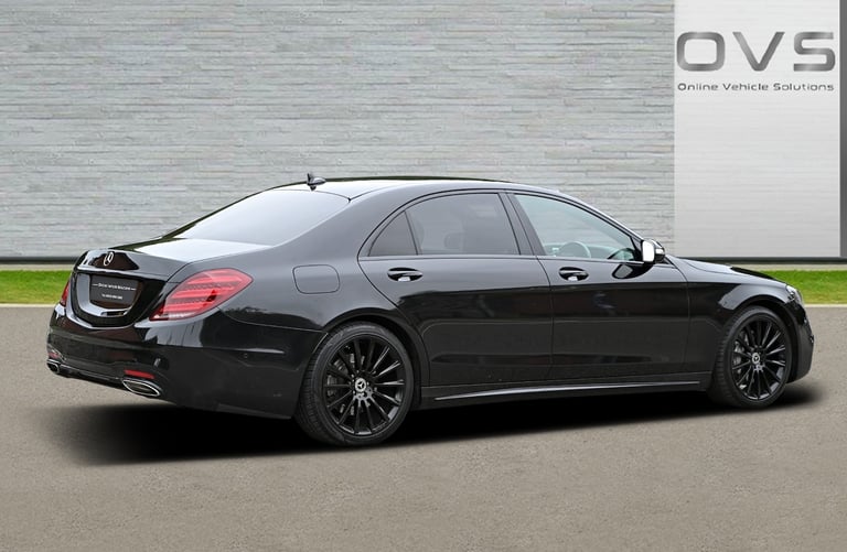 MERCEDES-BENZ S450 L AMG LINE 3.0 [EQ BOOST] MHEV 5DR SALOON 2018 [68] BLACK