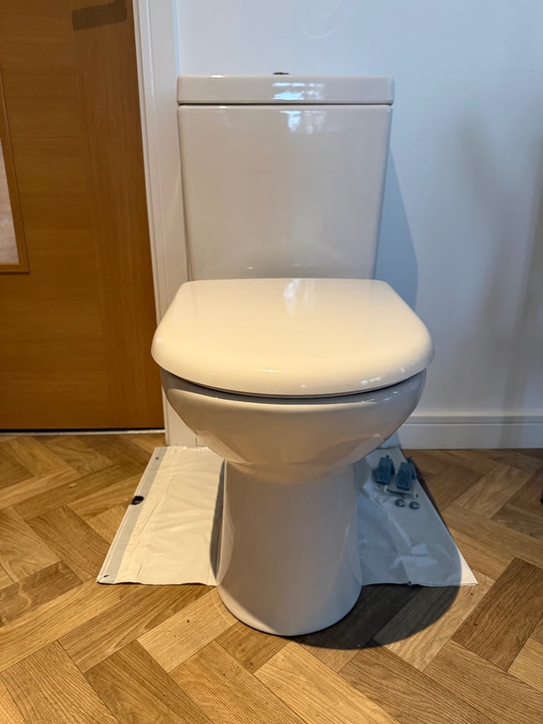image for Laufen close coupled toilet and cistern