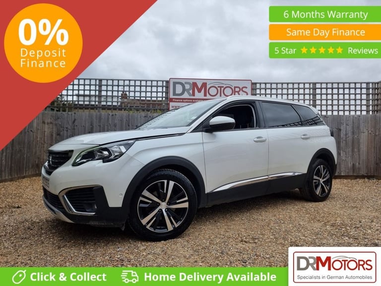 2018 Peugeot 5008 1.2 PureTech Allure SUV 5dr Petrol Manual Euro 6 (s/s) (130 ps) HATCHBACK Petro...