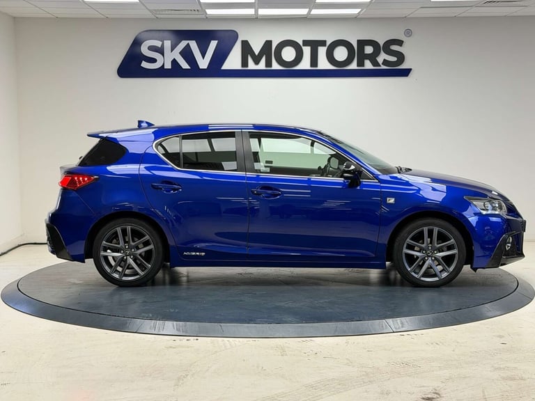 2018 Lexus CT 200h 1.8 F-Sport 5dr CVT HATCHBACK PETROL/ELECTRIC Automatic