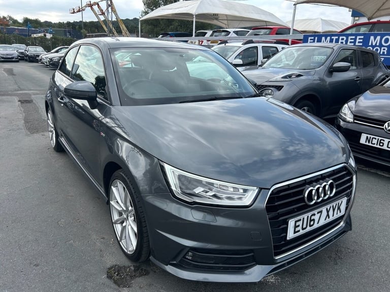 2017 Audi A1 1.4 Petrol (TFSI), S Line, Hatchback, 3 Door, Manual, Euro 6. Hatchback Petrol Manual