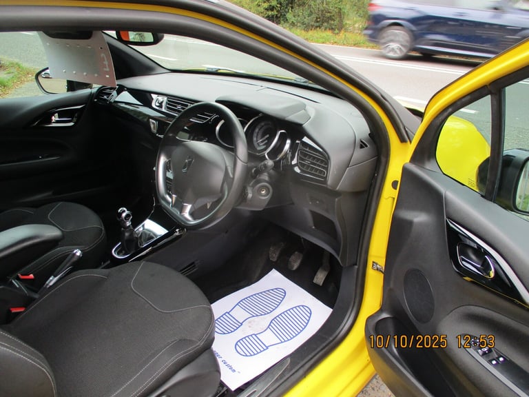 2012 Citroen DS3 1.6 VTi 16V DStyle Plus 3dr HATCHBACK Petrol Manual