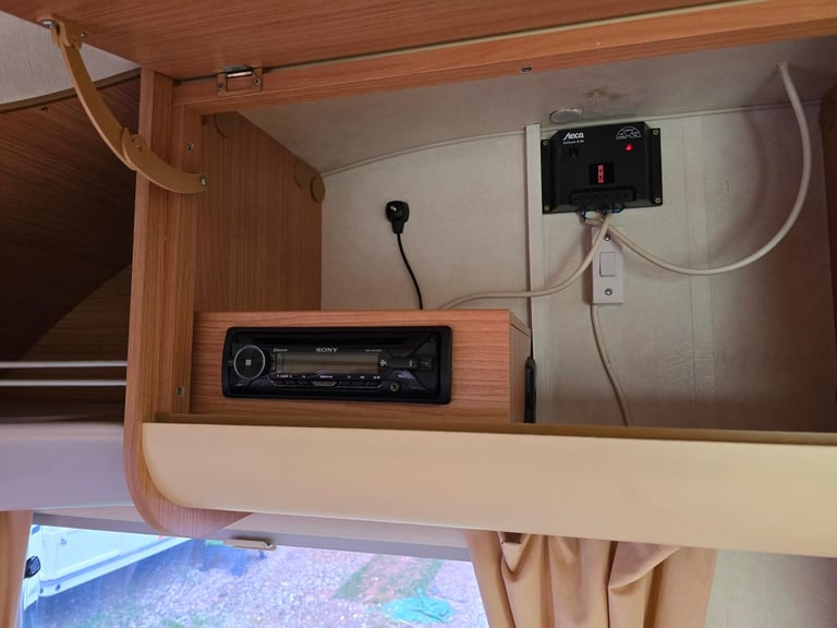 NOW SOLD 2009 Adria Adora 612DP 4 Berth Fixed Island Bed Caravan, Awning
