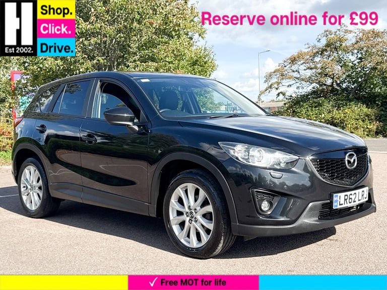 2012 Mazda CX-5 2.2 SKYACTIV-D Sport Nav 4WD Euro 6 (s/s) 5dr ESTATE Diesel Manual