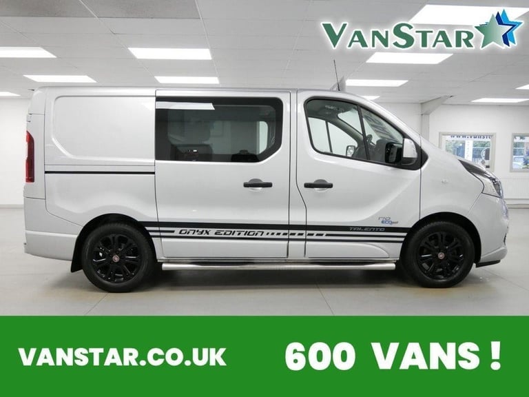 71 FIAT TALENTO 2.0 MULTIJET 170 BHP SWB ONYX AUTO 6 SEATER CREW ( NO VAT ! )