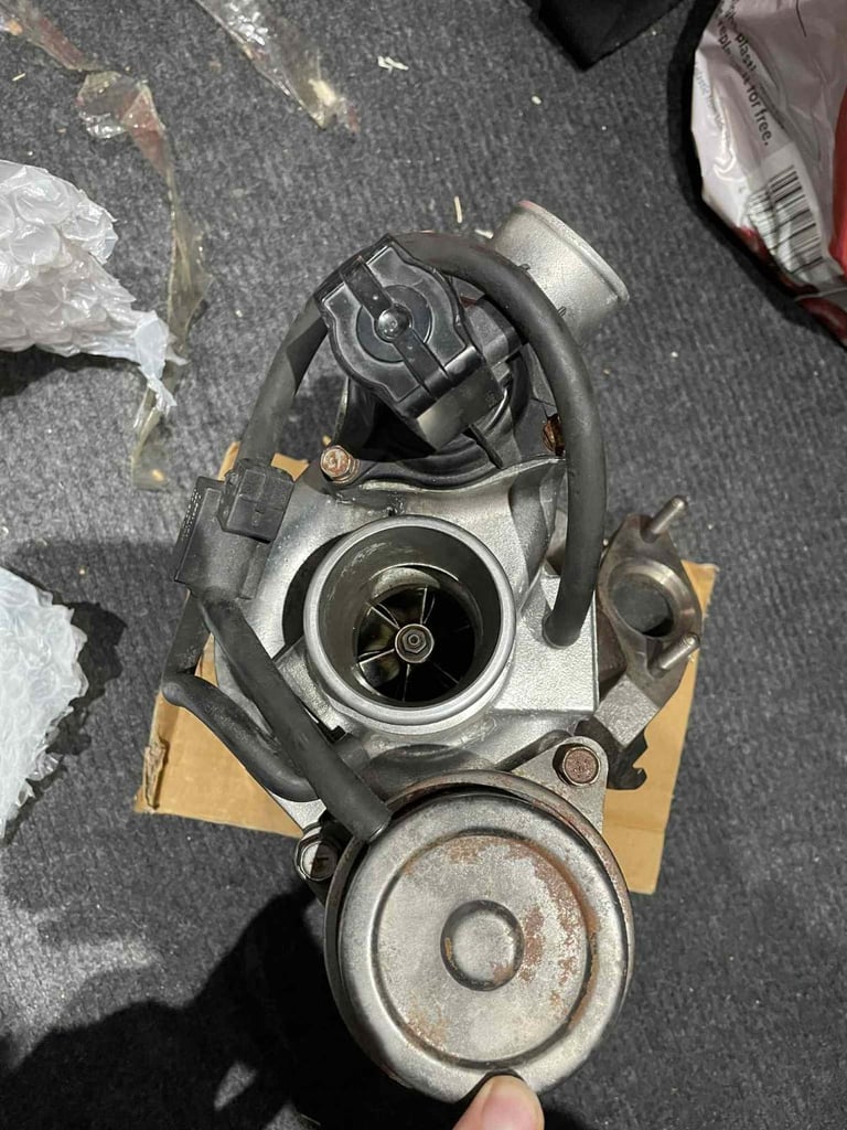 Saab V6 turbocharger