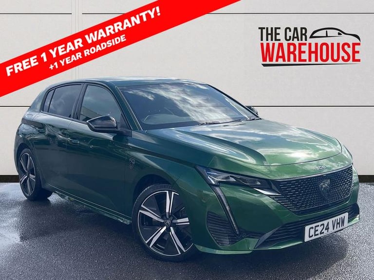 2024 Peugeot 308 1.6 Plug-in Hybrid 225 GT 5dr e-EAT8 Automatic Hatchback Hybrid Automatic