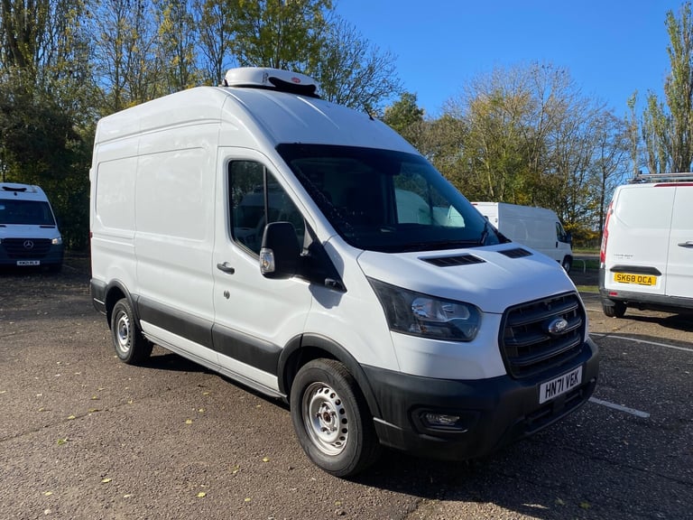 2022 71 Reg Ford Transit L2 H3 2.0TDCi Euro6 Fridge/Freezer Van Plus VAT 
