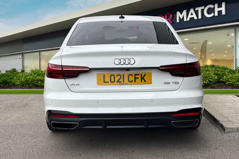 2021 Audi A4 2.0 TDI 35 Black Edition S Tronic Euro 6 (s/s) 4dr Saloon DIESEL Automatic