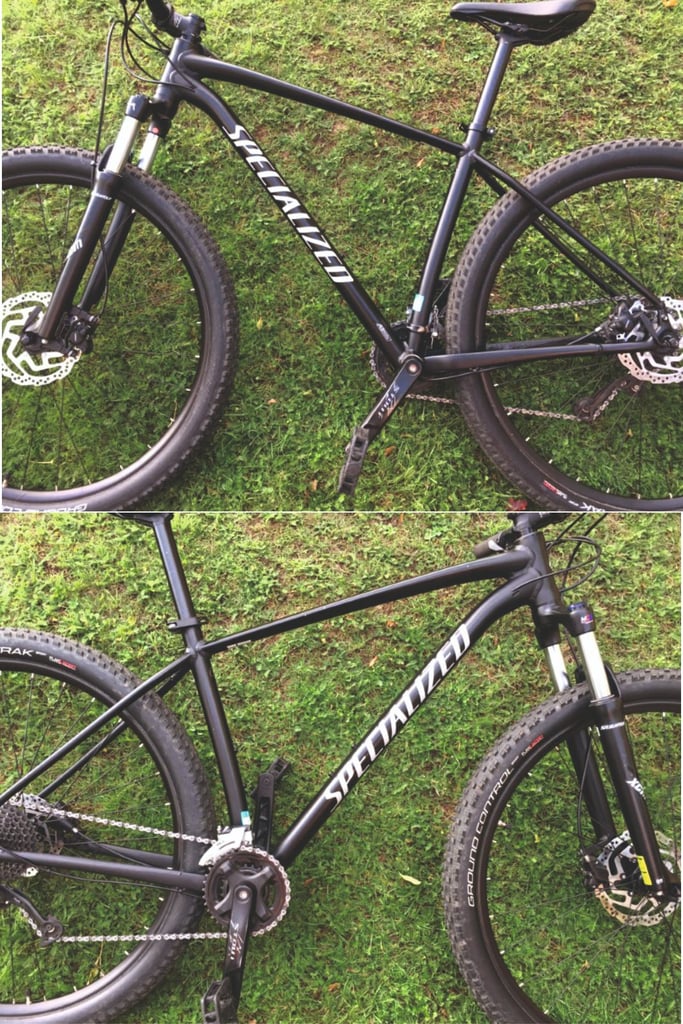 Specialized Rockhopper Comp 29” black Hardtail mountain xc bike - L frame cycle
