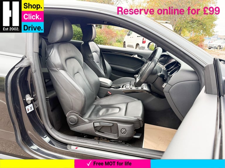 2013 Audi A5 2.0 TDI Black Edition Coupe 2dr Diesel Manual Euro 5 (s/s) (177 ps) COUPE Diesel Manual