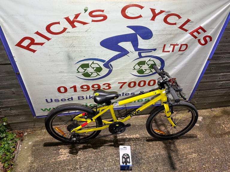 image for Frog 55 20” Wheel Kids Bike. Yellow No3. £200 (£400 new). Excellent condition!