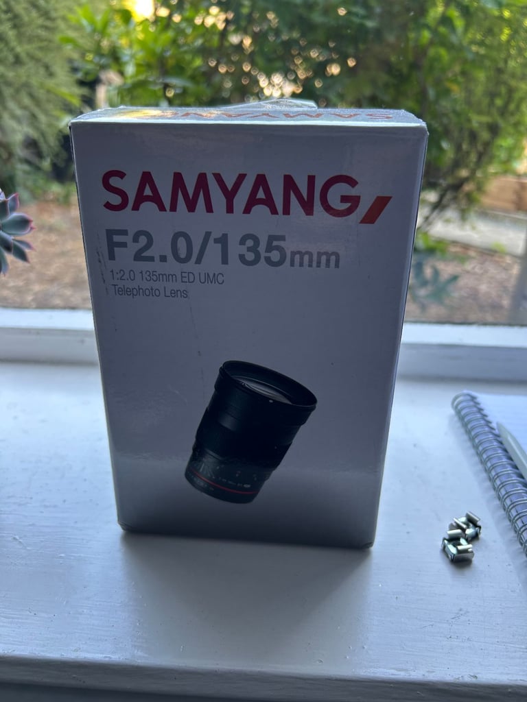 Samyang 135mm F2.0 Lens for Fuji