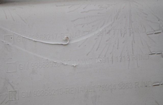 2015-2019 VAUXHALL VIVARO B MK2 FRONT PASSENGER SIDE PILLAR TRIM 