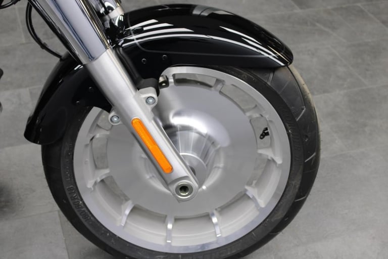 2025 Harley-Davidson FLFBS Softail Fat Boy 117 in Vivid Black   