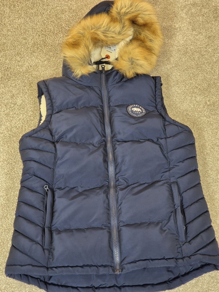 image for Soul Cal Womens 2 Zip Gilet, Size 14/L, Brand NEW