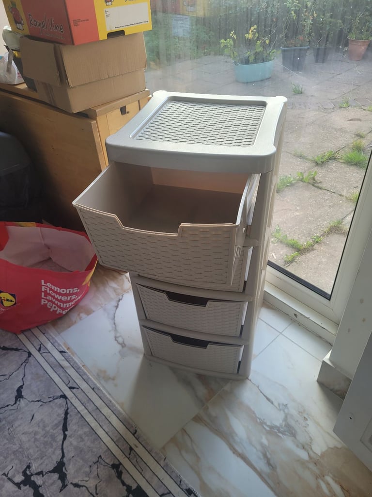 Kitchen plastic storage 