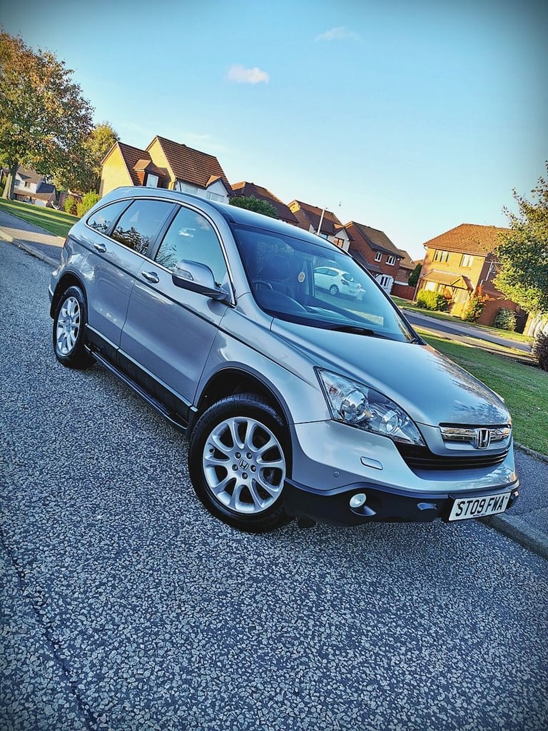 2009 RARE 4X4 HONDA CR-V EX...2.2 DIESEL...140 BHP...6 SPEED...TOP RANGE...LONG MOT...VGC