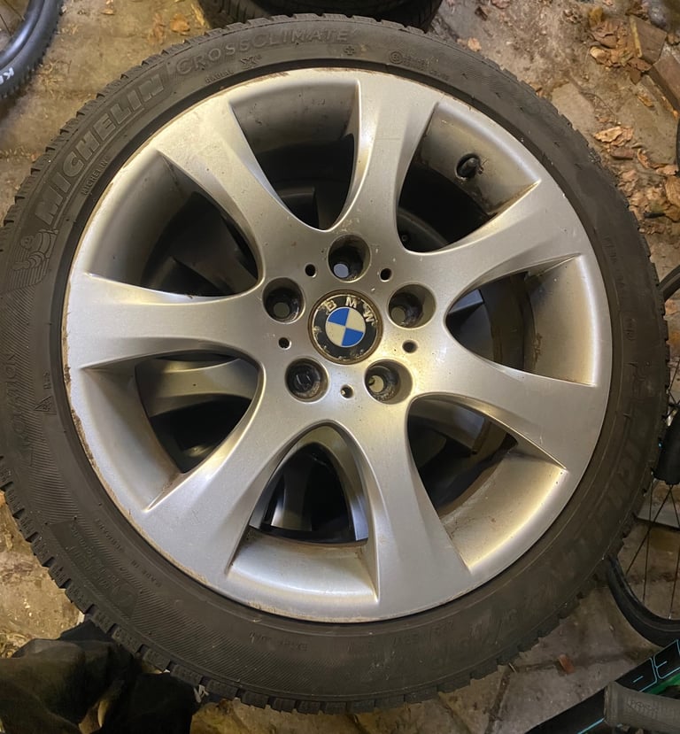 image for BMW winter wheels 185 x4 17 inch Michelin crossclimate 225 45 17