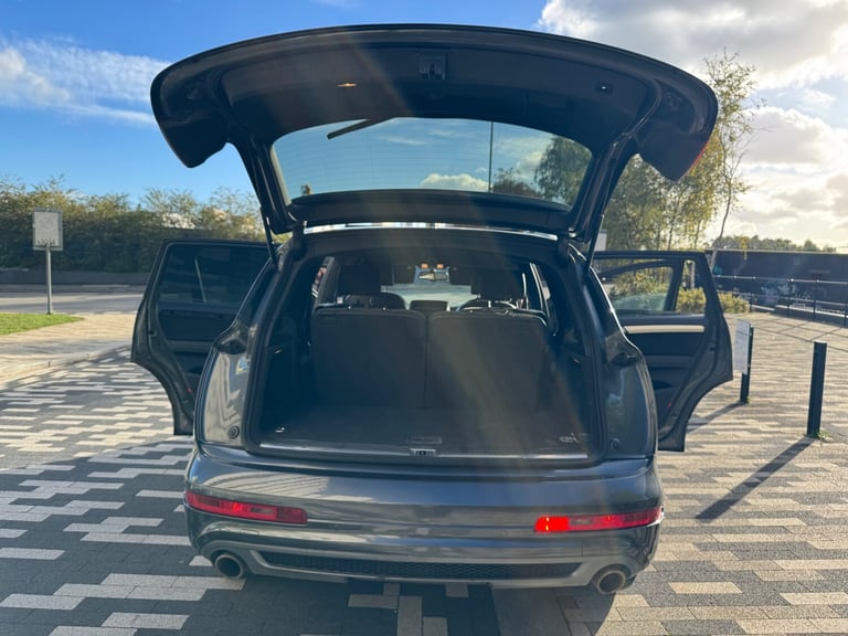 2012 AUDI Q7 3.0 TDI QUATTRO S LINE TIPTRONIC AUTO DIESEL 7 SEATER 5dr GREY 