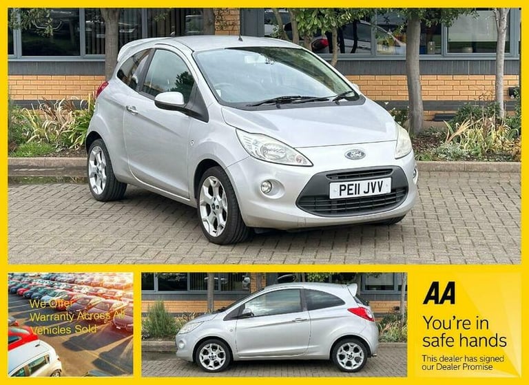 2011 Ford Ka 1.2 Titanium Euro 4 3dr HATCHBACK Petrol Manual