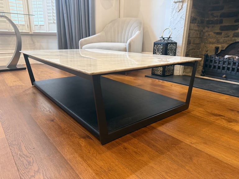 image for Camerich Element Modern Coffee Table Marble