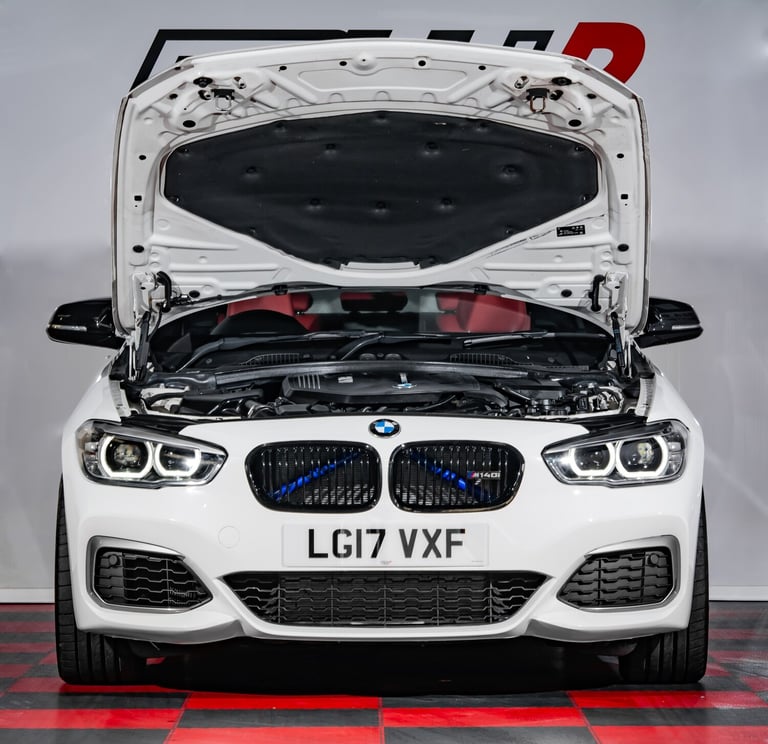 2017 BMW 1 Series M140i 3dr [Nav] Step Auto (340ps) - Red Leather - Extra's HATCHBACK Petrol Auto...