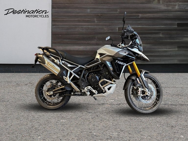 2025 Triumph Tiger 900 RALLY PRO STANDARD TWIN COLOUR Petrol white 6 Speed