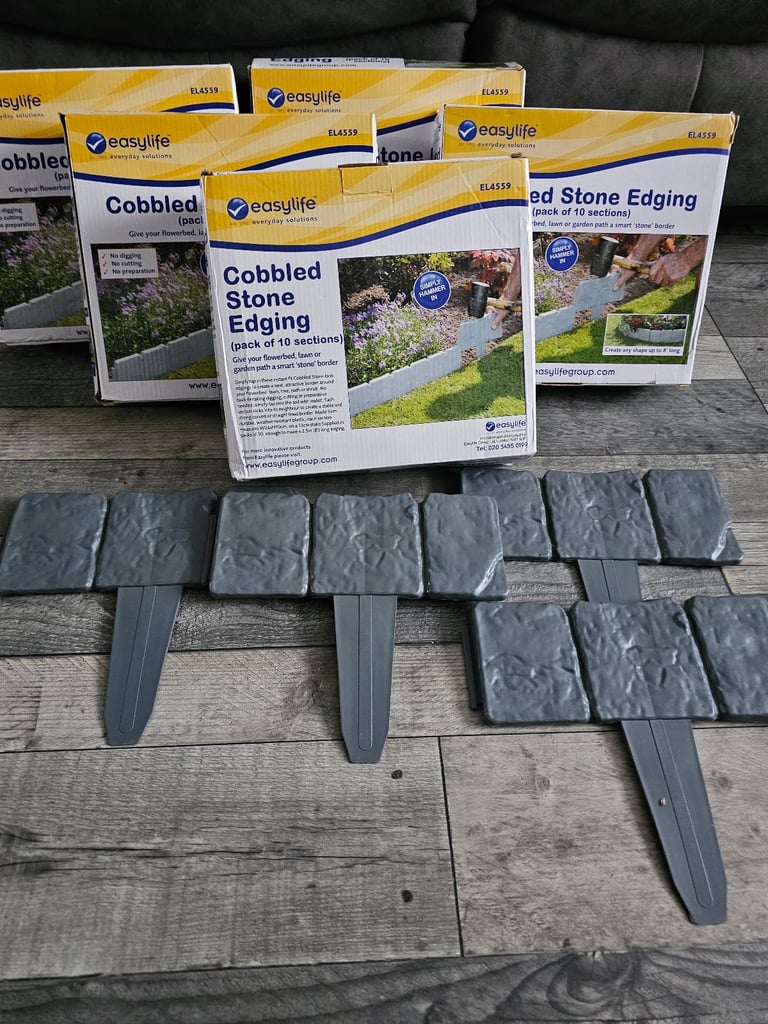 image for New easylife cobbled stone edging