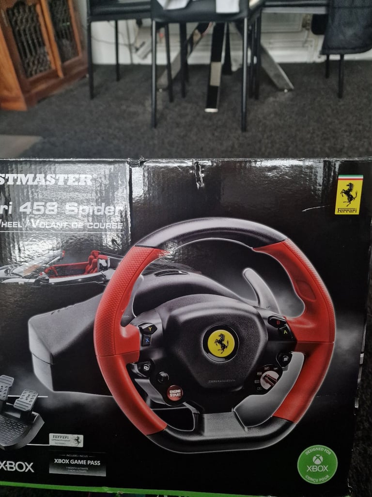 image for Brand new in box/xbox x/s Ferrari 458 wheel 