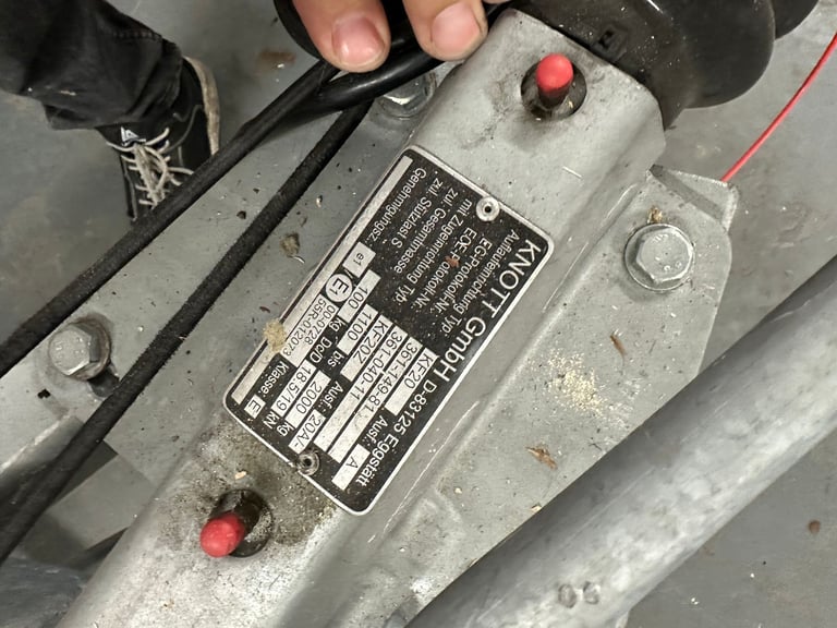 Car  Trailer with ramp twin axle good condition phoenix trailers CAR TRANSPORTER 