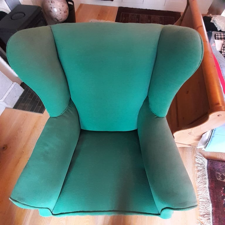image for Vintage Upholstered Armchair