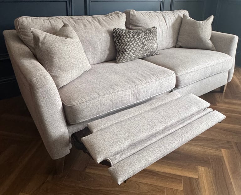 3, 2, 1 Suite Taupe/Grey Electric Recline