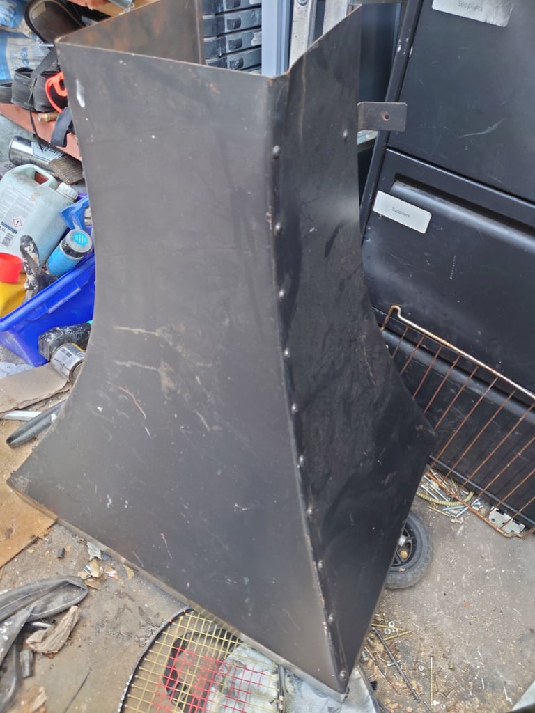 Free wood burner burning stove hood canopy