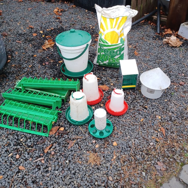 Selection of hen supplies