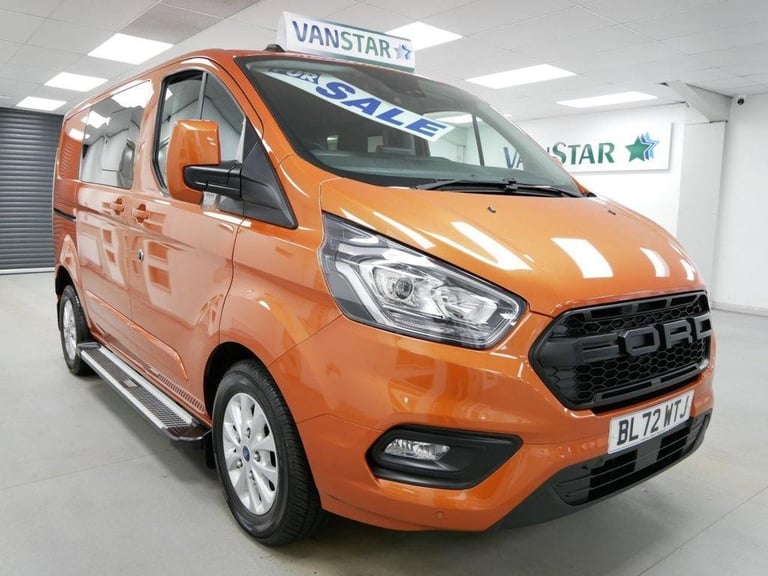 2023 TRANSIT CUSTOM 300 2.0 EBL 170 BHP SWB LIMITED AUTO CREW 5 SEATER ( NO VAT)